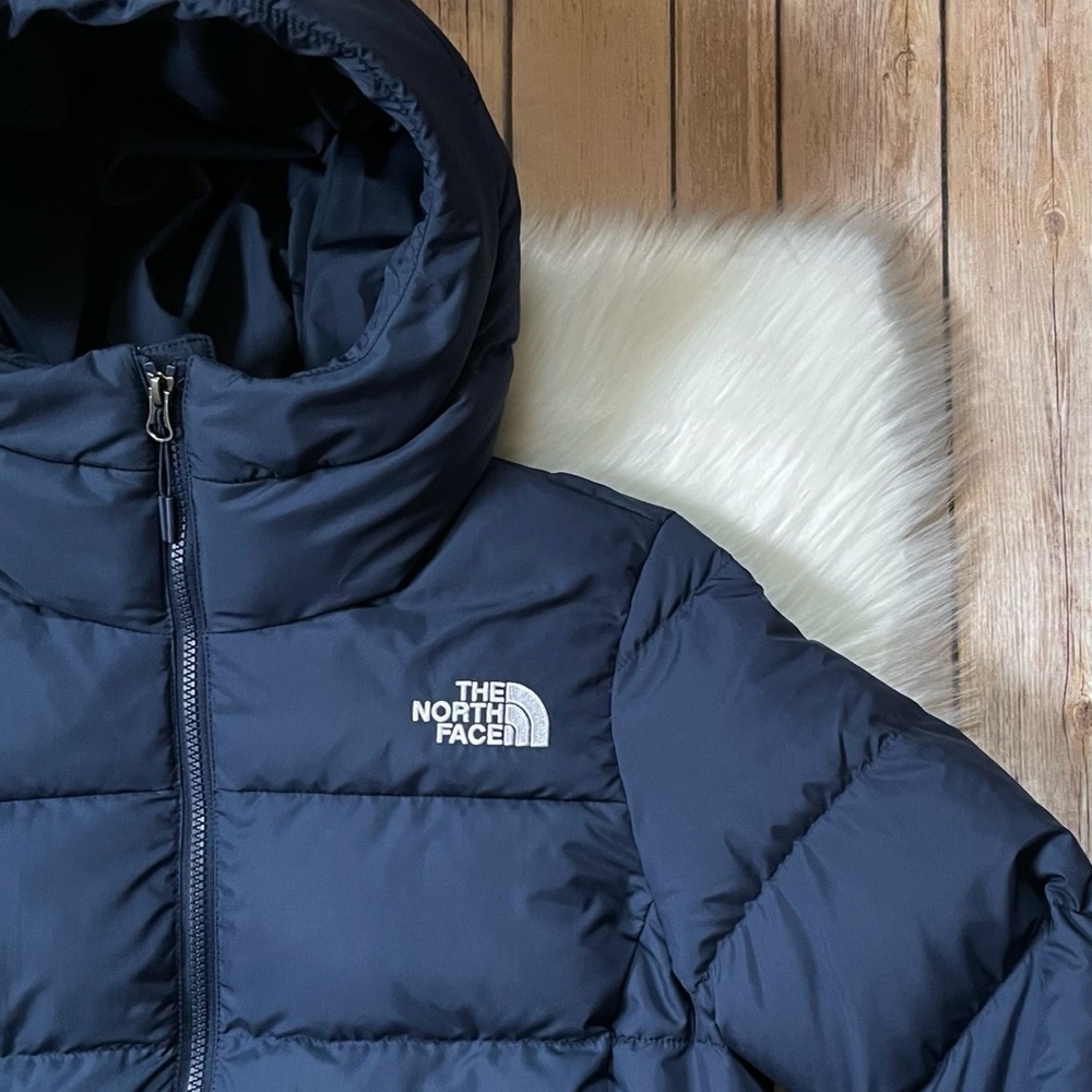The North Face Women’s Gotham Parka In Summit Navy - Picture 3 of 9
